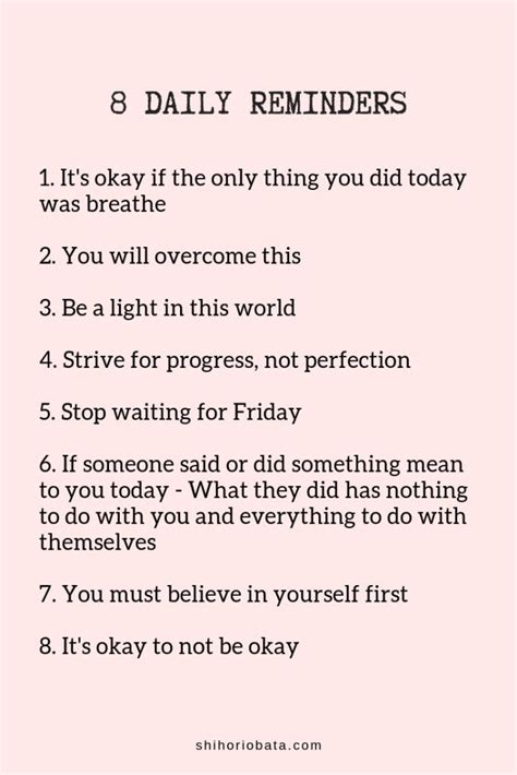 ● download the app to your phone. 61 Simple Daily Reminders for a Happy Life | Daily ...