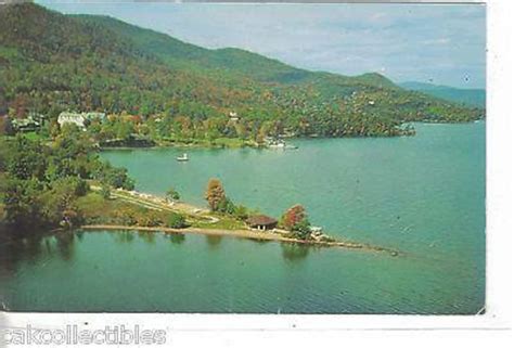 Aerial View Of Lake George New York Etsy