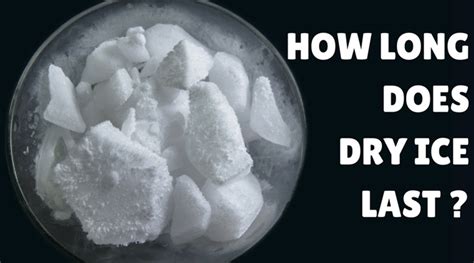 Regular ice melts into the water which often makes the items. How Long Does Dry Ice Last? - The Outdoor Junkie