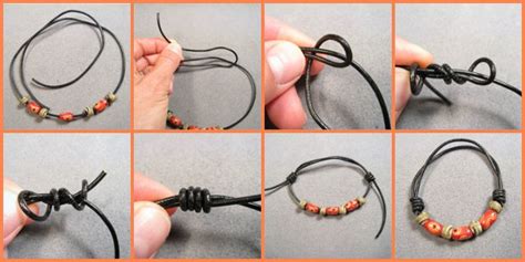 How To Make A String Bracelet Adjustable How To Tie A Slide Knot To