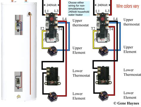 Note that these element is 220 volts ratings and you can also 440 volts heater elements but you need to provide the line supply, my mean to lines or two hot wires. Rheem Electric Water Heater Wiring Diagram | Free Wiring Diagram