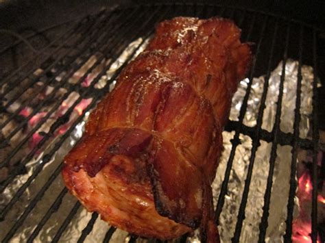 Pork tenderloin is on sale for $2.88/lb at my local supermarket. What's Andy Cooking?: Grilled Bacon Wrapped Pork Loin