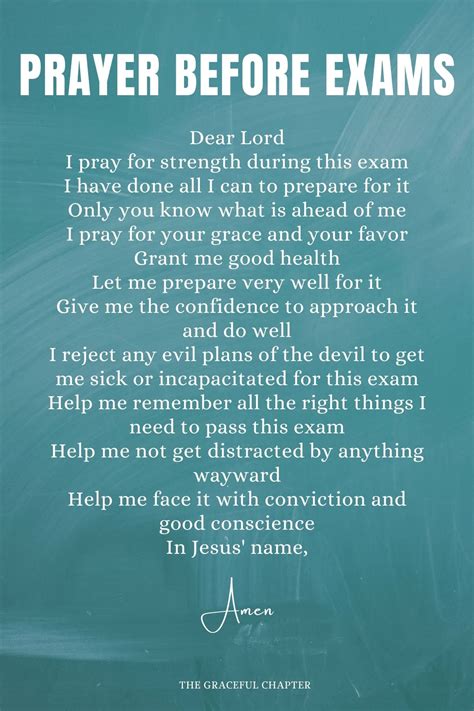 Prayer Exam 2023