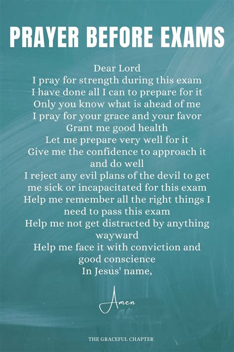 prayer exam 2023