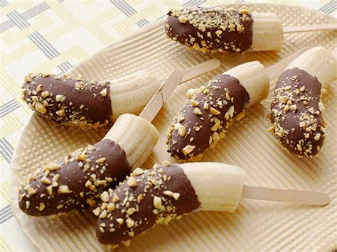 Chocolate Covered Banana Pops Recipe Ellie Krieger Food Network