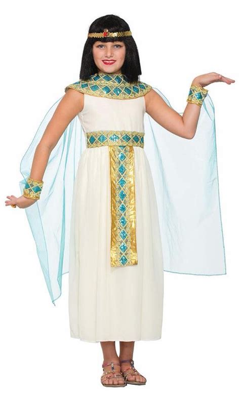 Festive Mood On With Child Queen Cleopatra Costume Superb Collection