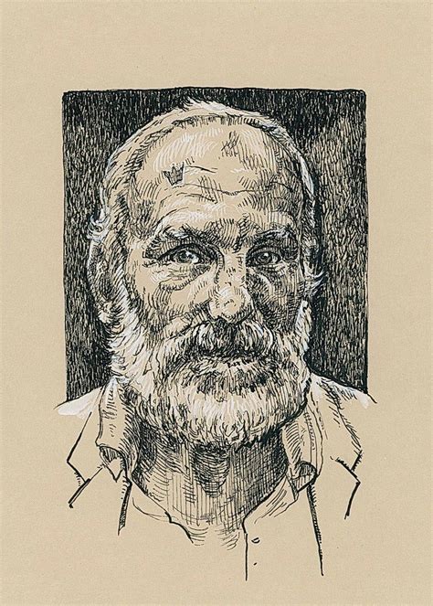 Old Man Portrait Male Portrait Portrait Drawing Cool Art Drawings