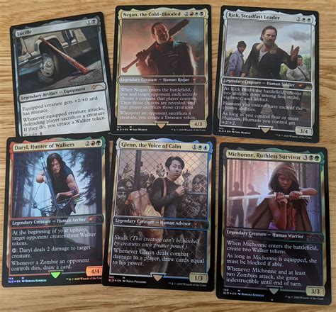 Get A Closer Look At Walking Dead And Magic The Gatherings Secret Lair