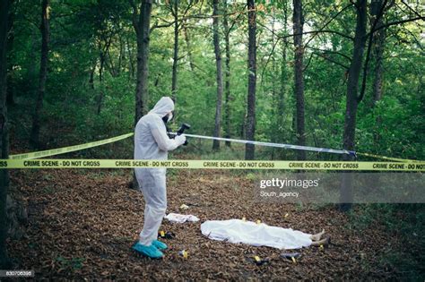 Crime Scene Forensics Investigator High Res Stock Photo Getty Images