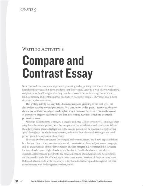 1 Comparison And Contrast Essay Homework Help Sites