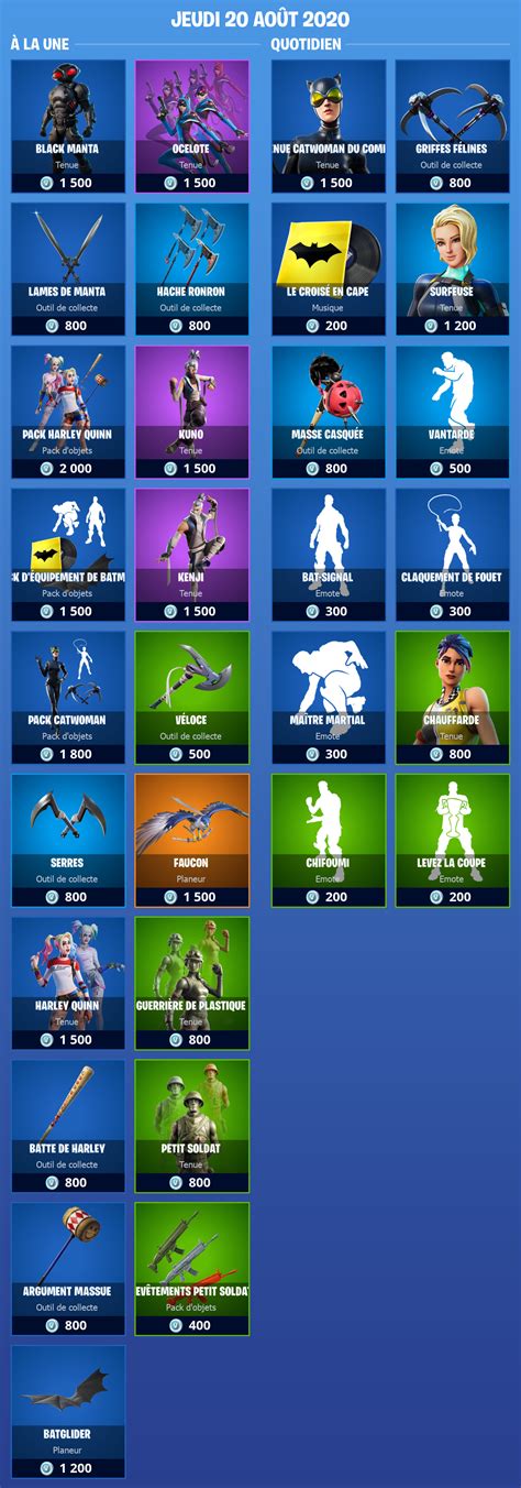 Harley quinn png and featured image. Boutique Fortnite 20 août 2020 avec Harley Quinn, Catwoman ...