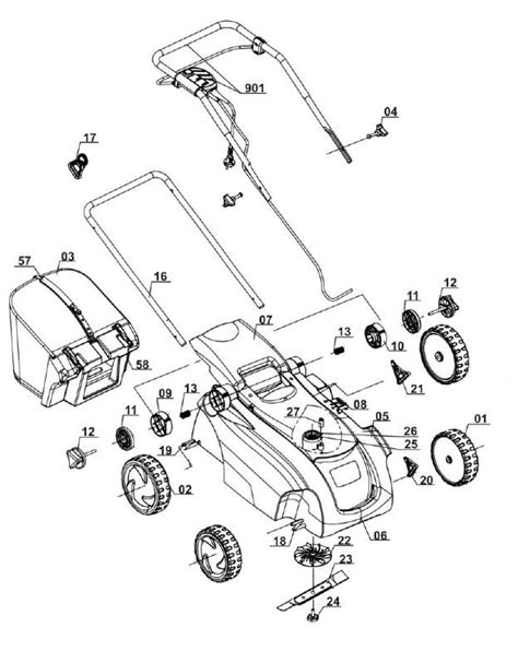 Ersatzteile Von Gardenline Elektro Rasenm Her Glm