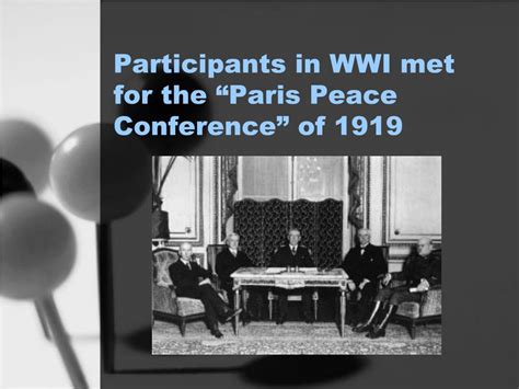 Ppt Wwi The End Of The Warthe Treaty Of Versailles Powerpoint