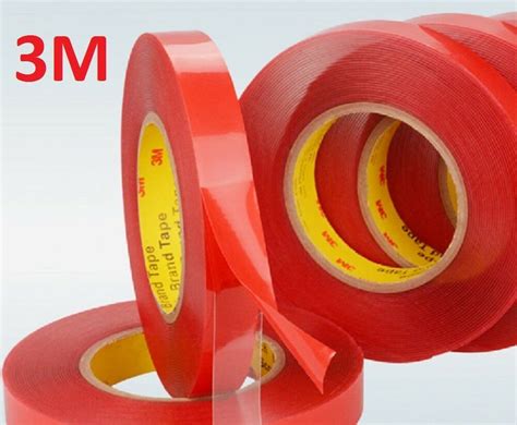 Coated with adhesive on both sides, it is specifically designed to stick to two surfaces together, so its not visible after application. ***33 FEET*** 3M VHB 4905 Double Sided Mounting Tape ...