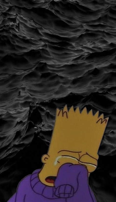 View 16 Heartbroken Aesthetic Bart Simpson Wallpaper Sad Factdrawfox
