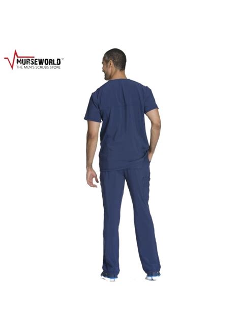 Cherokee Mens Infinity Antimicrobial Athletic Fit Scrub Set Ck900