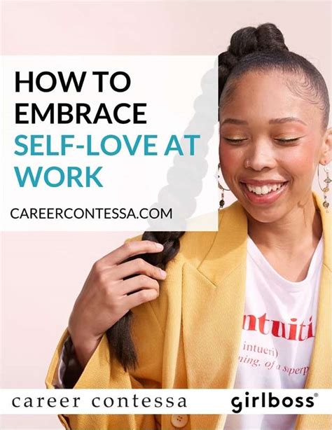 How To Embrace Self Love At Work Free Eguide