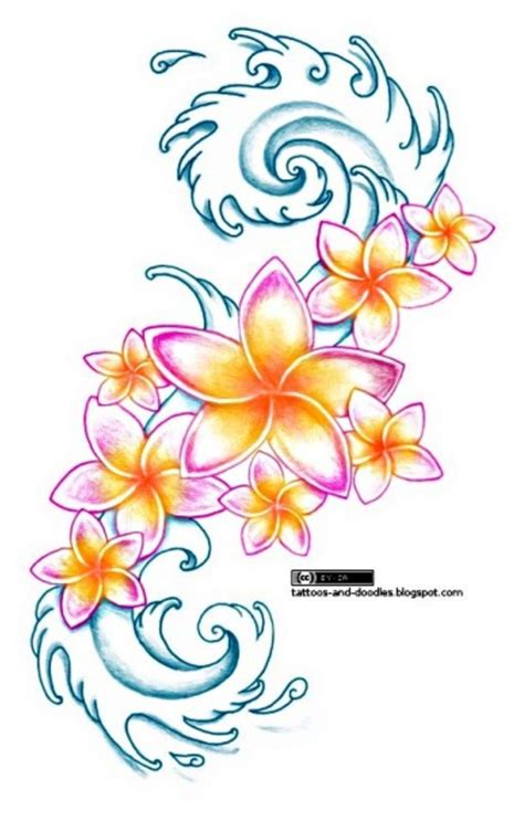 Samoan Flower Drawing Pin On Pinturas Y Dibujos Drawings And
