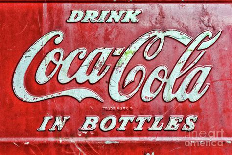 Vintage Coca Cola Sign Photograph By Paul Ward Pixels