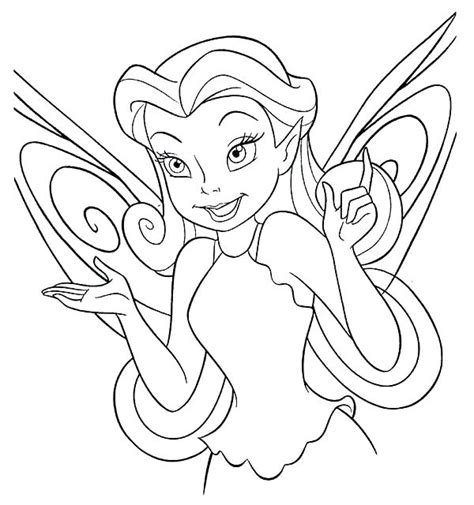 It is enough to print coloring pages tinkerbell fairy and give them color using pencils. Rosetta Fairy Coloring Pages at GetColorings.com | Free ...