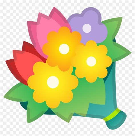 Emoji Ramo De Flores Png Download Bouquet Emoji Transparent Png