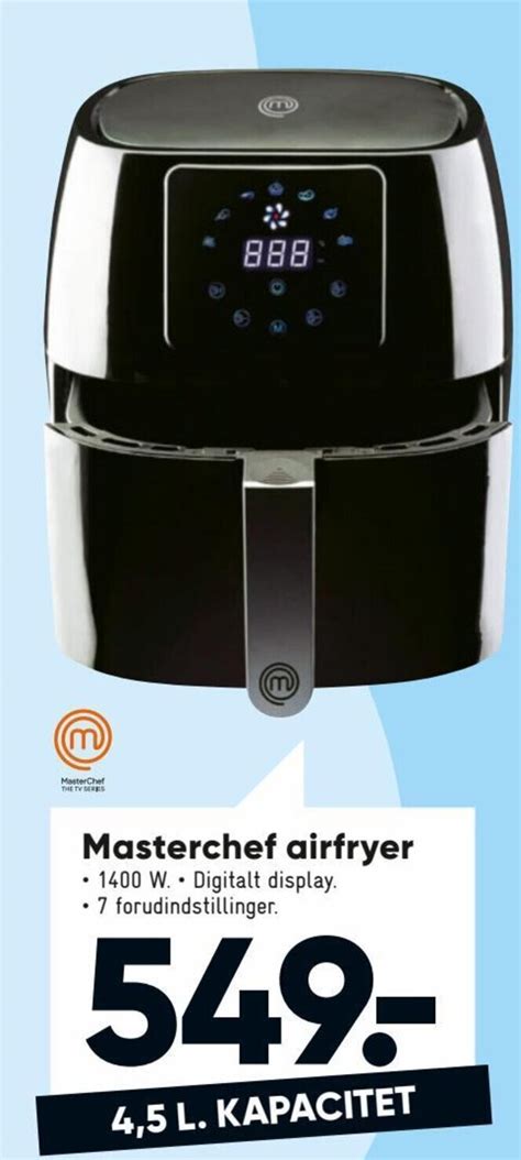 Masterchef Airfryer Tilbud Hos Bilka