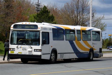 Halifax Metro Transit New Look 979 Showing New Livery Bus Halifax
