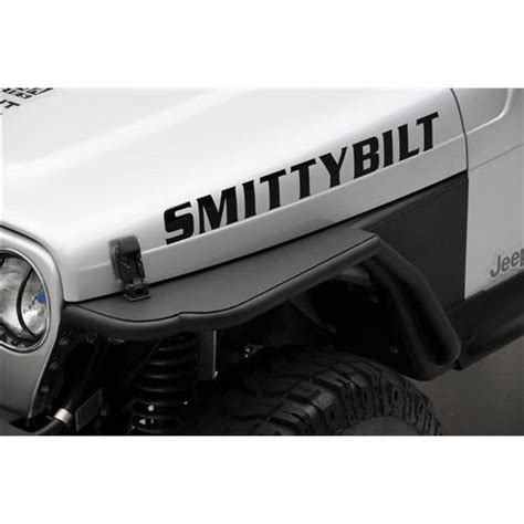 Smittybilt Xrc Front Tube Fenders With 3 In Flare Black Textured