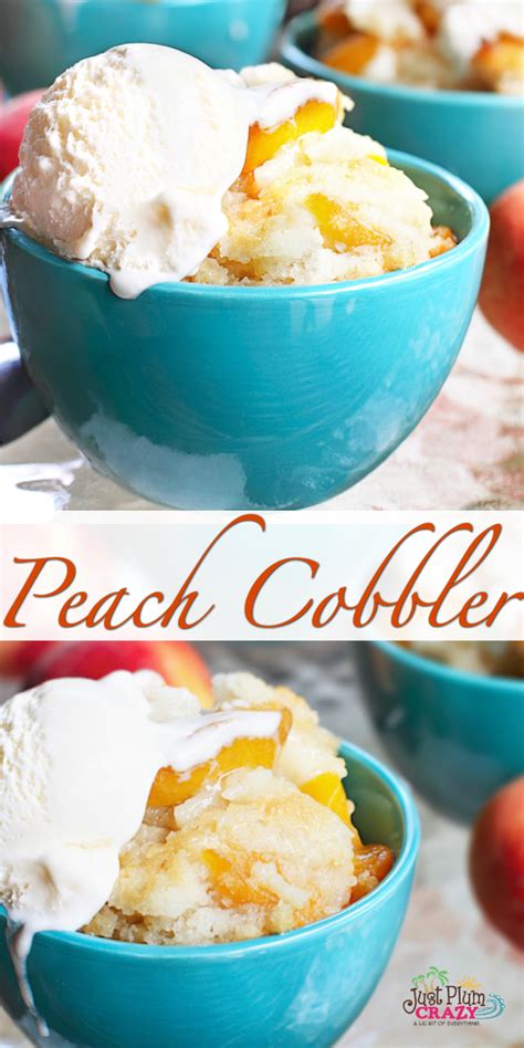 Reviewed by millions of home cooks. Delicious Warm Fresh Peach Cobbler Recipe | Just Plum Crazy