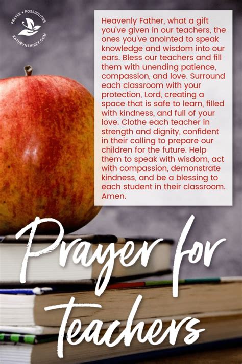 A Daily Prayer For Teachers In 2020 Teacher Prayer Teacher Devotions