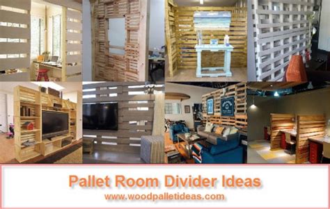 Pallet Room Divider Ideas Wood Pallet Ideas