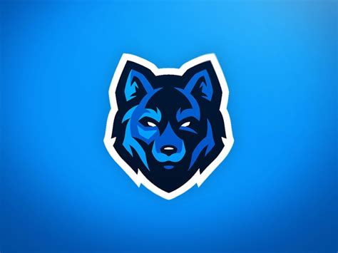 Wolf Mascot Logo Sports Logo Design Mascot Design Art Logo