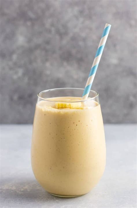 If you are avoiding sugar, replace it with a couple of pitted dates or honey. Easy and healthy peanut butter banana smoothie - perfect ...