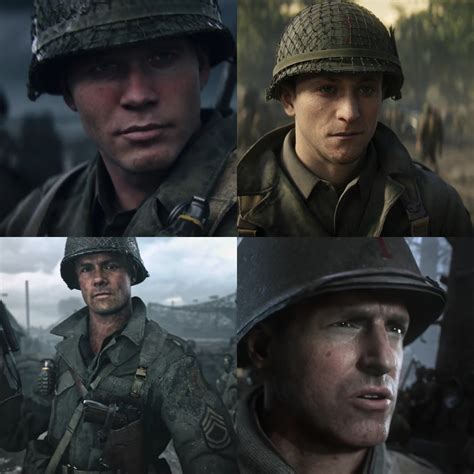 Call Of Duty Wwii Character Trailers Reveal Campaign Squadmates