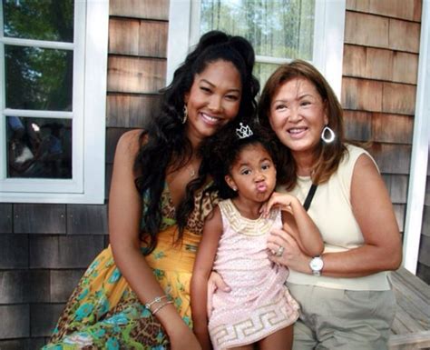 Kimora Lee Simmons Aoki Lee And Grandma African American Mothers