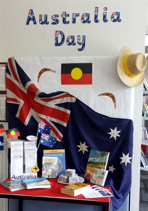 Australia Day 2015 Display Queanbeyan City Library Australia Crafts