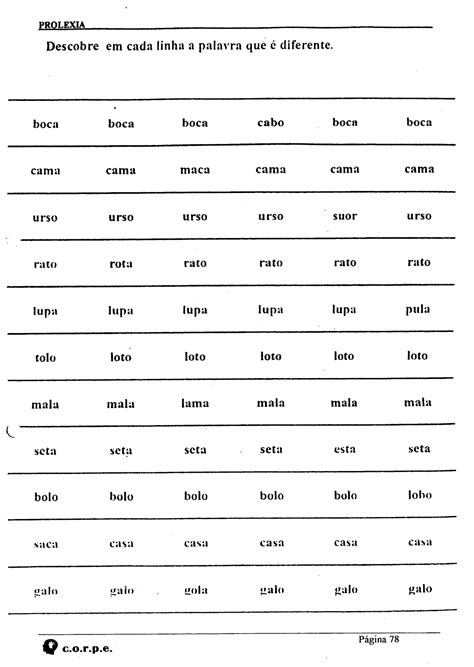 Atividades Dislexia Alfabetização Pdf