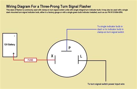 Wiring Diagram 3 Pin Flasher Unit Circuit Diagram