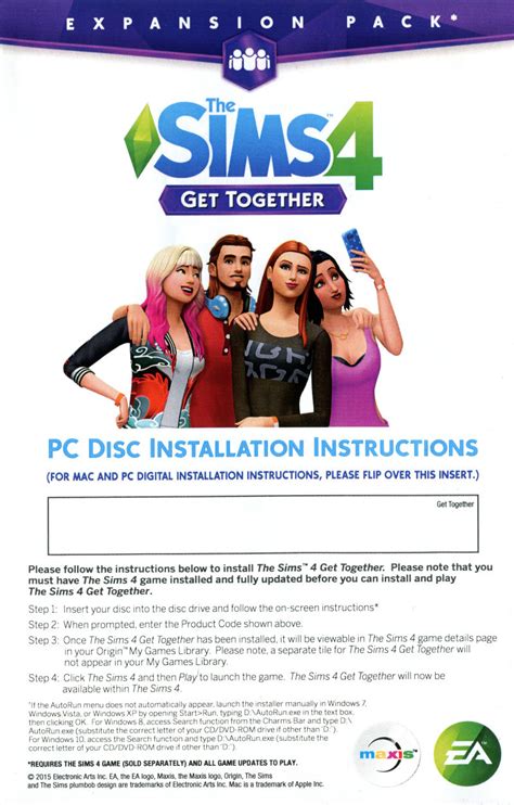 The Sims 4 Get Together 2015 Windows Box Cover Art Mobygames