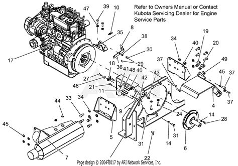 Gravely 992236 001000 019999 Pro Turn 460 Diesel Parts Diagram For