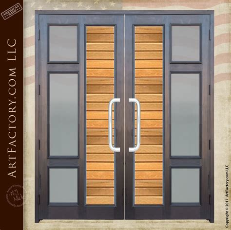 And, if the hall of your apartment or house is large. Contemporary Custom Double Doors: Handcrafted From Natural ...