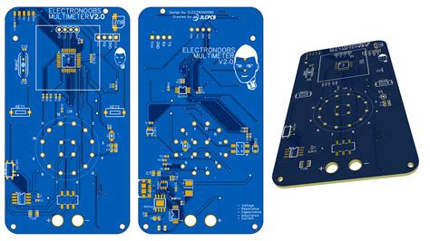 Arduino Homemade Multimeter Pcb Gerber Downlaod