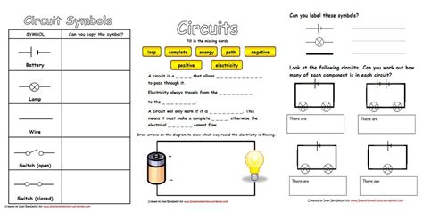 Create plot diagram worksheets for students to complete by pencil or digitally. Fun with Circuits | Young Islamic Minds