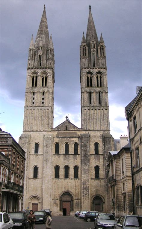 Filefrance Caen Saint Etienne Facade C Wikimedia Commons