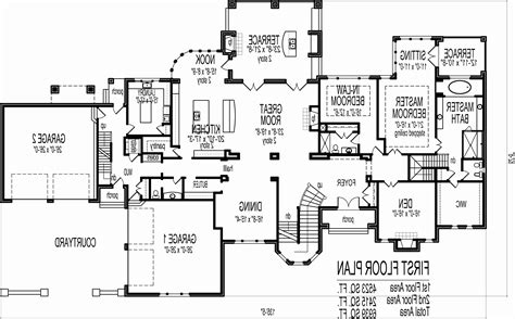 Building a house with a basement costs an additional $10 to $100 per square foot, depending on whether you finish it. 3000 Sq Ft Single Story Mediterranean House Plans ...