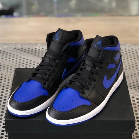 Nike Air Jordan 1 Mid Royal Blue 554724068 Sneakerzonevn
