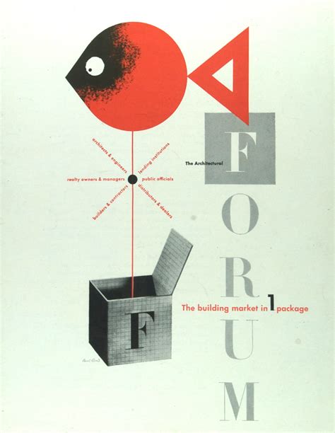 Architectural Forum Paul Rand Modernist Master 1914 1996 In 2021