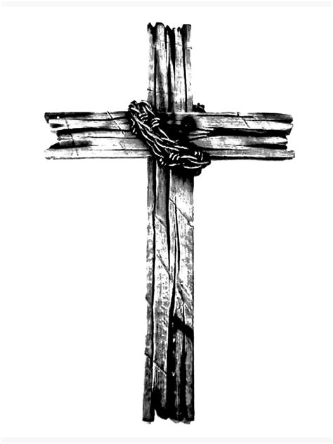 The Old Rugged Cross Photographic Print By Digitaleclectic Redbubble