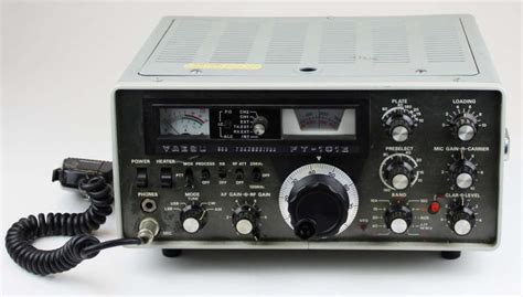 Sold Price Vintage Yaesu Ft 101e Ssb Radio Transceiver Invalid Date Est