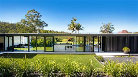 australian architects continue to be inspired by glass house design icons mansion global